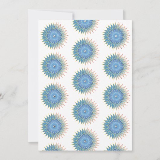 Mandala Lotus Blossom Thunder_Cove Kaart (Achterkant)