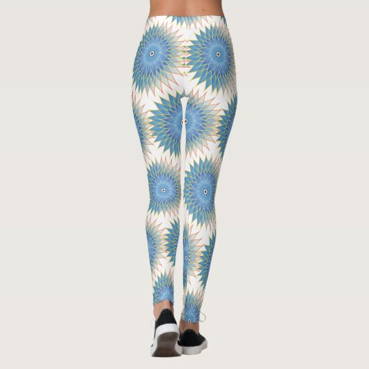 Mandala Lotus Blossom Thunder_Cove Leggings (Achterkant)