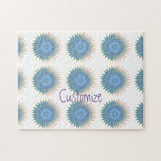 Mandala Lotus Blossom Thunder_Cove Legpuzzel (Horizontaal)