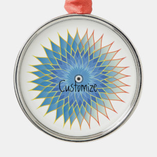 Mandala Lotus Blossom Thunder_Cove Metalen Ornament