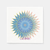 Mandala Lotus Blossom Thunder_Cove Servet (Voorkant)