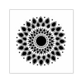 Mandala Lotus Flower Rubberstempel (Afrduk)