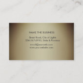 Mandala Lotus Flower Yoga Meditation  Visitekaartje (Achterkant)