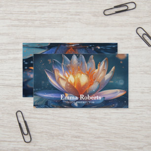 MANDALA LOTUS GEPERSONALISEERD YOGA INSTRUCTOR VISITEKAARTJE