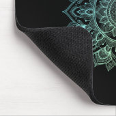 Mandala Lotus Zen Kunst Boho Boeddha Botanische Su Muismat (Hoek)