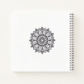 Mandala Love & Hope Deluxe Spiral Notebook Notitieboek (Achterkant)
