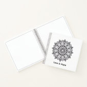 Mandala Love & Hope Deluxe Spiral Notebook Notitieboek (Binnen)