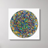 Mandala Lumina Canvas Afdruk (Voorkant)