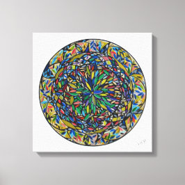 Mandala Lumina Canvas Afdruk