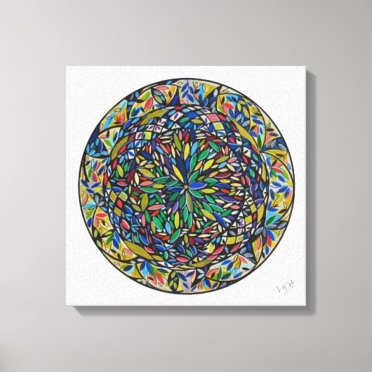 Mandala Lumina Canvas Afdruk (Voorkant)