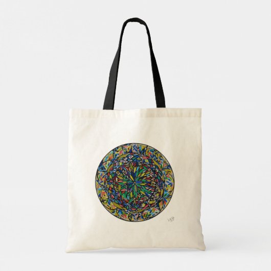 Mandala Lumina Tote Bag (Achterkant)