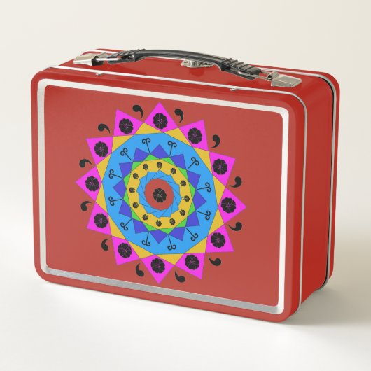 Mandala Lunch Box (Achterkant)