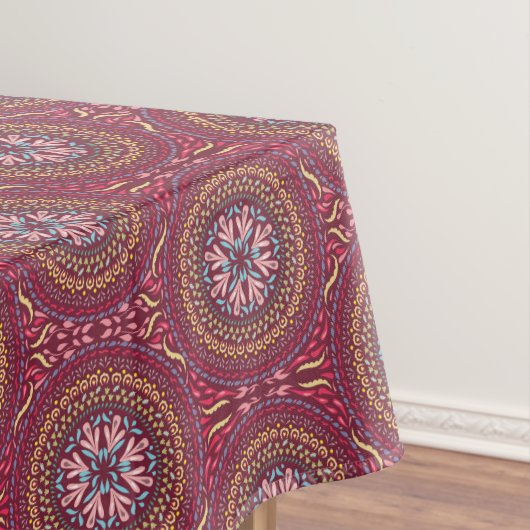 Mandala Magenta Tafelkleed (Voorbeeld)