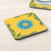 "Mandala Magic" Bier Onderzetter (Linkerzijde)