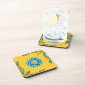 "Mandala Magic" Bier Onderzetter (Rechterzijde)