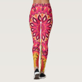 Mandala Magic Fire Power Leggings (Achterkant)