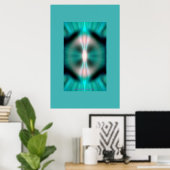 Mandala Magic Flesh Poster (Thuiskantoor)