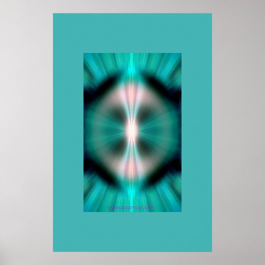 Mandala Magic Flesh Poster (Voorkant)