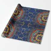 Mandala Magic Wrapping Paper Cadeaupapier (Uitgerold)