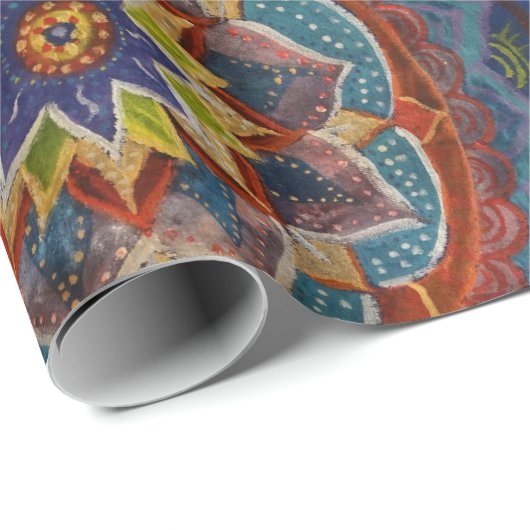 Mandala Magic Wrapping Paper Cadeaupapier (Rol Hoek)