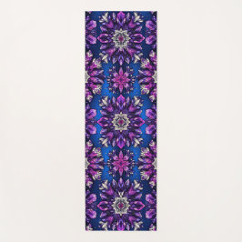 Mandala Magic Yoga Mat – Levendig Paars & Roze