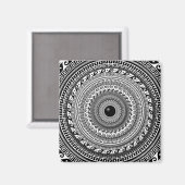 Mandala Magnet (Voorkant / Achterkant)