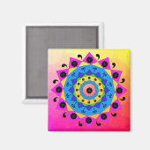 Mandala Magnet (Voorkant / Achterkant)