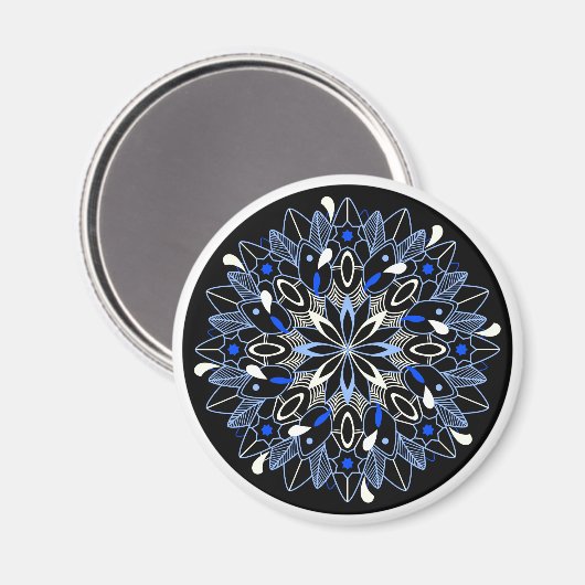 Mandala magnet (Voorkant / Achterkant)