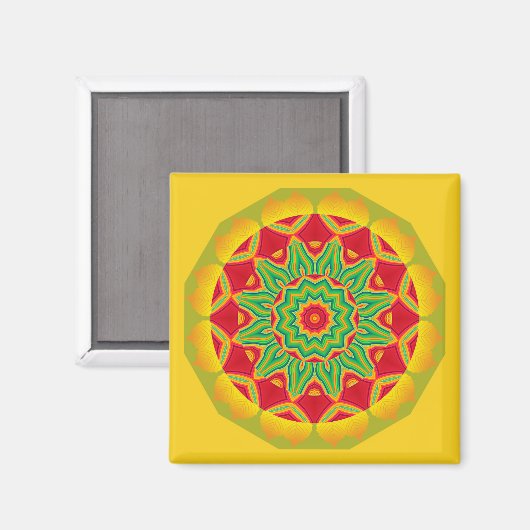 Mandala Magnet (Voorkant / Achterkant)