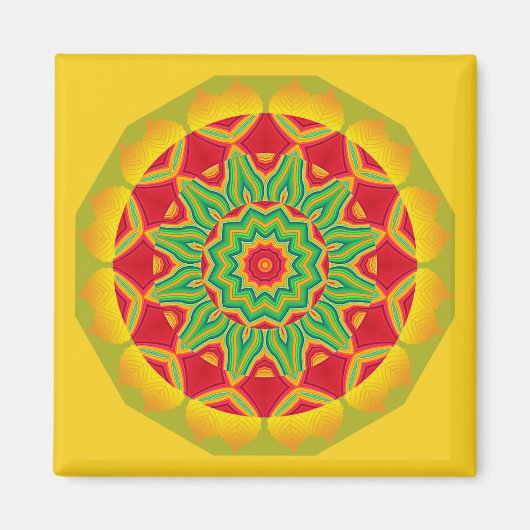 Mandala Magnet (Voorkant)