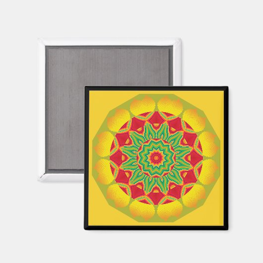 Mandala Magnet (Voorkant / Achterkant)
