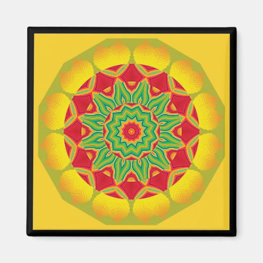 Mandala Magnet (Voorkant)