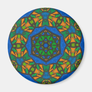 Mandala Magnet met jekstontje