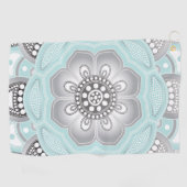 Mandala maken, alle punten voor één 1 golfhanddoek (Horizontaal)