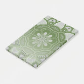 Mandala maken, alle punten voor één 5 post-it® notes (Schuin)