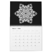 Mandala Malbuch für Erwachsene - Black Beauties Kalender (Feb 2026)