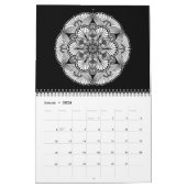 Mandala Malbuch für Erwachsene - Black Beauties Kalender (Jan 2026)