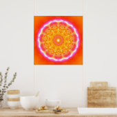 Mandala Mana Pu'uwai 1 Poster (Keuken)