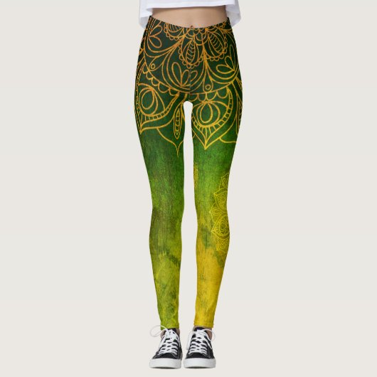 Mandala mania leggings (Voorkant)