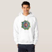 Mandala Mannen Hoodie (Voorkant volledig)