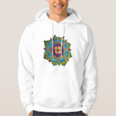 Mandala Mannen Hoodie (Voorkant)