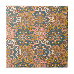 Mandala/Marokkaans Tile Patroon  Tegeltje