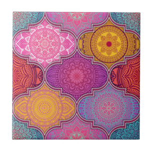Mandala/Marokkaans Tile Patroon  Tegeltje