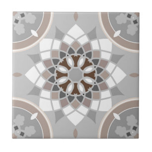 Mandala/Marokkaans Tile Patroon  Tegeltje