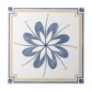 Mandala/Marokkaans Tile Patroon  Tegeltje