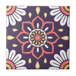 Mandala/Marokkaans Tile Patroon  Tegeltje