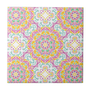 Mandala/Marokkaans Tile Patroon  Tegeltje