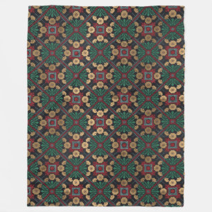 Mandala/Marokkaans Tile Pattern Fleece Deken