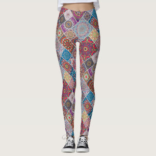 Mandala/Marokkaans Tile Pattern Leggings