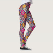 Mandala/Marokkaans Tile Pattern Leggings (Rechts)